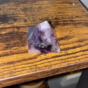 Amethyst crystal pyramid
